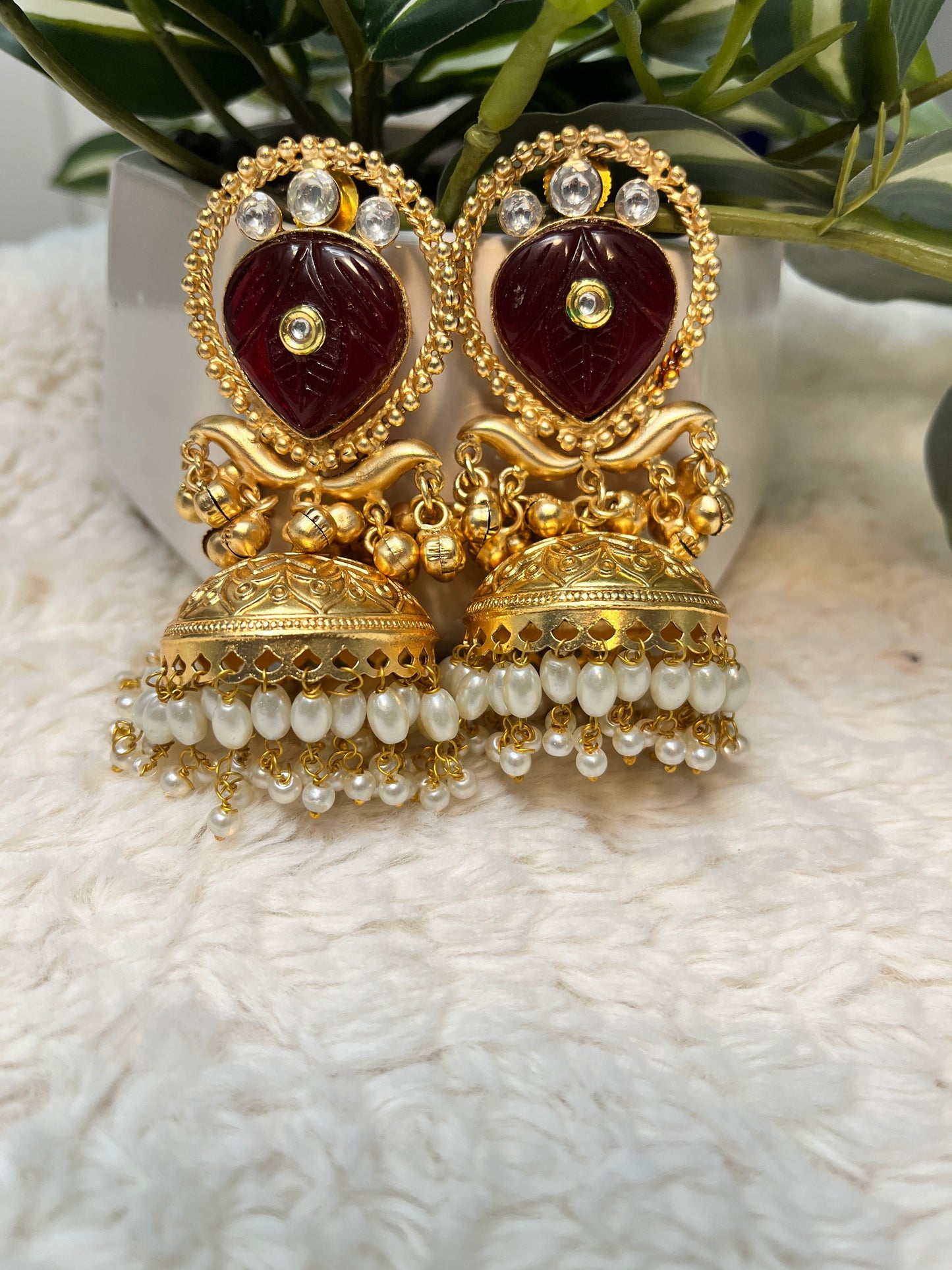 Fusion Jhumka Earring