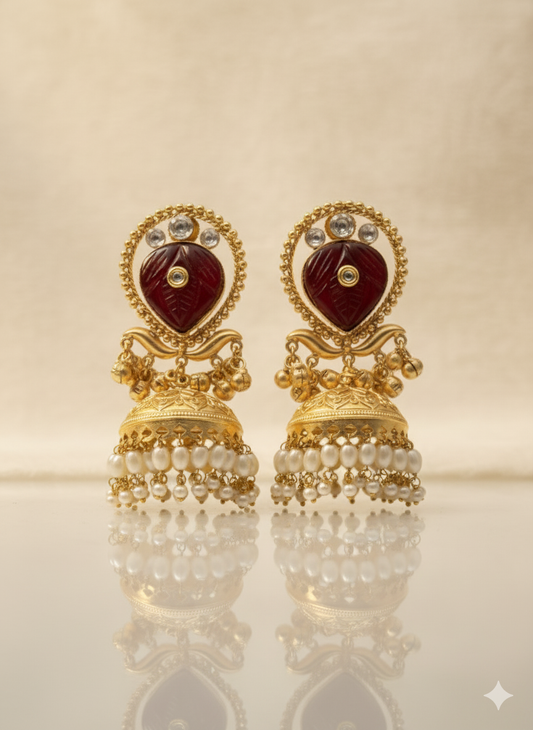 Fusion Jhumka Earring